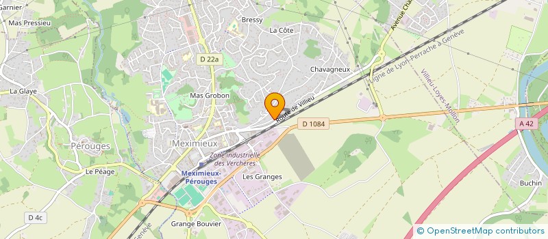 localisation de l'entreprise MADAME SOPHIE ROBERT DE SAINT VICTOR à MEXIMIEUX