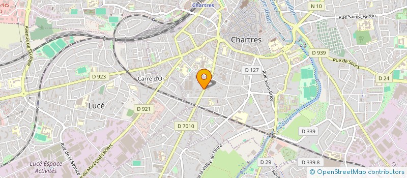 localisation de l'entreprise MADAME SOPHIE ROBILLARD à CHARTRES