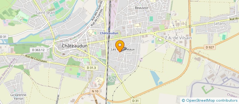 localisation de l'entreprise MADAME SOPHIE ROBINET à CHATEAUDUN