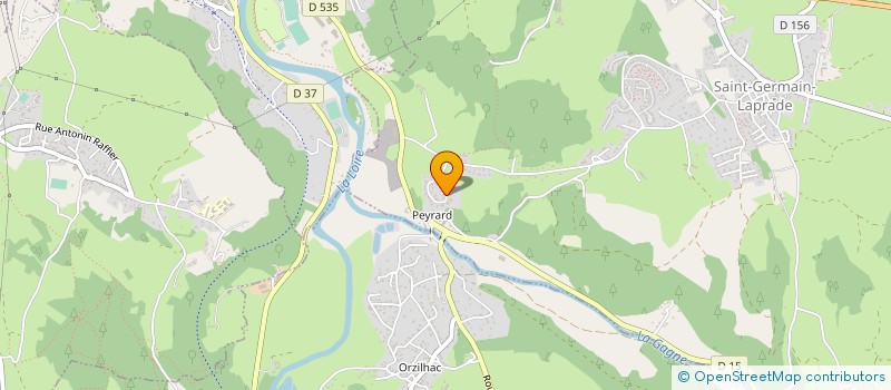 localisation de l'entreprise MADAME SOPHIE ROCHE  BLAVOZY