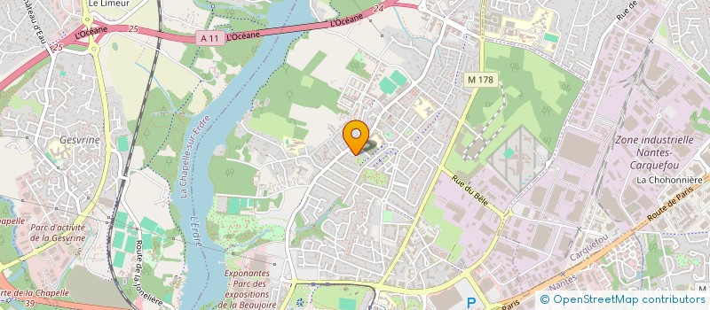 localisation de l'entreprise MADAME SOPHIE ROCHER à NANTES