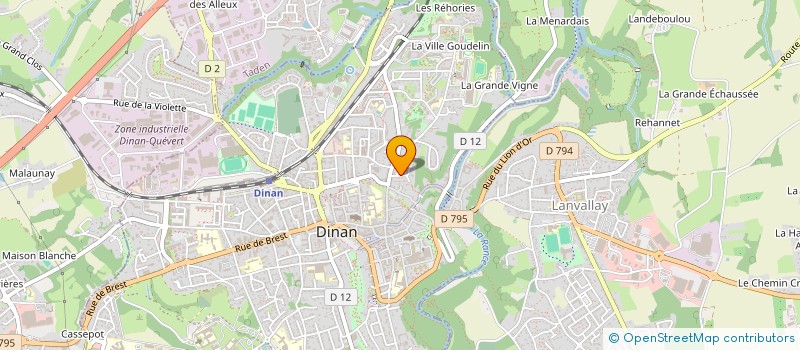 localisation de l'entreprise MADAME SOPHIE ROCOBOY  DINAN