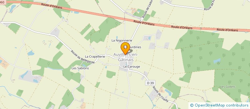 localisation de l'entreprise MADAME SOPHIE RODRIGUES  CHAPELON