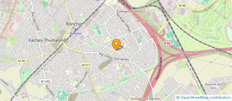 localisation de l'entreprise MADAME SOPHIE ROELANTS  RONCHIN