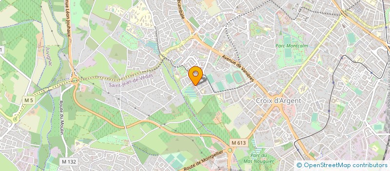 localisation de l'entreprise MADAME SOPHIE ROGER à MONTPELLIER