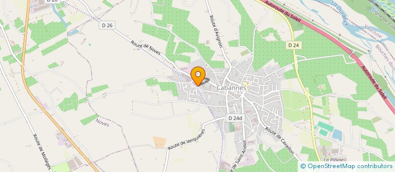 localisation de l'entreprise MADAME SOPHIE ROLAND  AURIAC