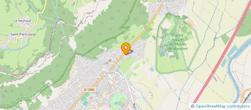 localisation de l'entreprise MADAME SOPHIE ROMANET  CROLLES