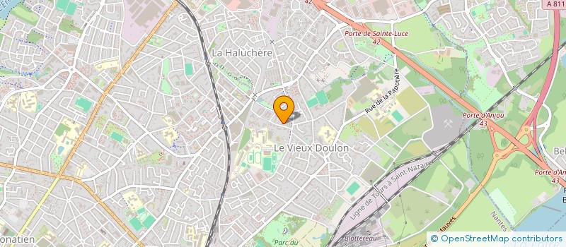 localisation de l'entreprise MADAME SOPHIE RONAUL à NANTES