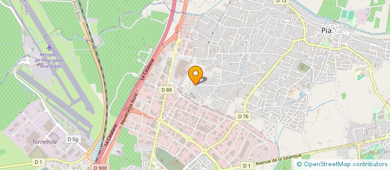 localisation de l'entreprise MADAME SOPHIE ROSETTO  PIA