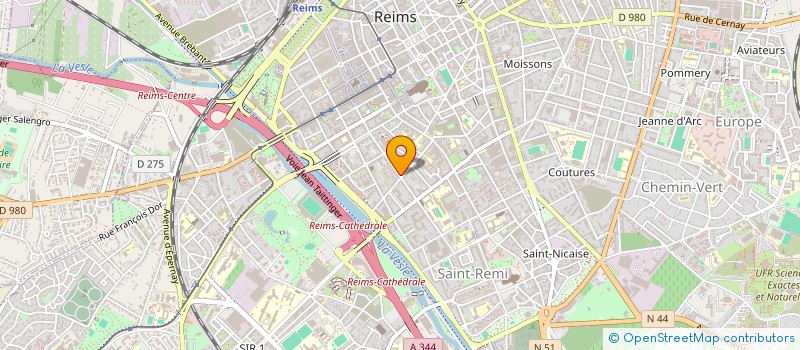 localisation de l'entreprise MADAME SOPHIE ROTH  REIMS