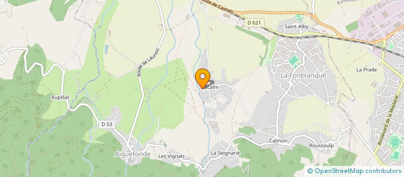 localisation de l'entreprise MADAME SOPHIE ROUANET à AIGUEFONDE