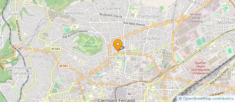 localisation de l'entreprise MADAME SOPHIE ROUBAUD à CLERMONT-FERRAND