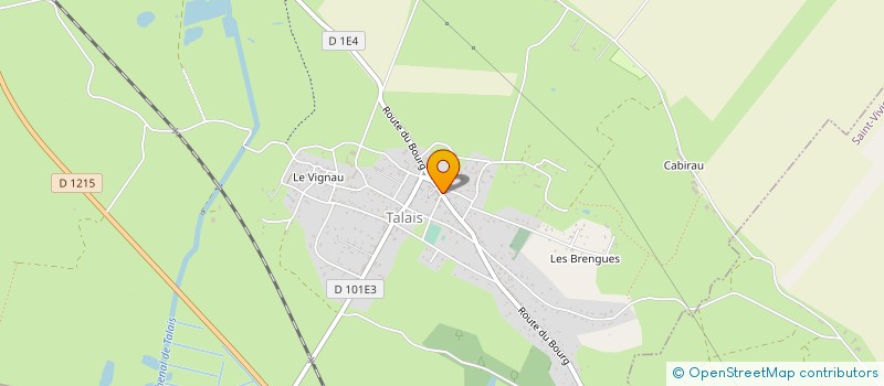 localisation de l'entreprise MADAME SOPHIE ROUCAYROL  TALAIS