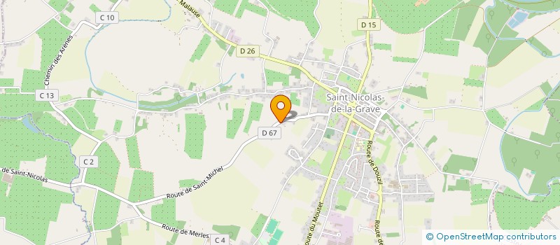 localisation de l'entreprise MADAME SOPHIE ROUGE  SAINT-NICOLAS-DE-LA-GRAVE