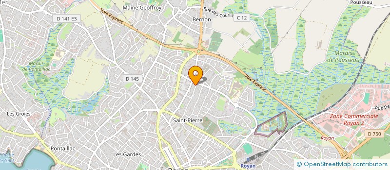 localisation de l'entreprise MADAME SOPHIE ROUGIER  ROYAN