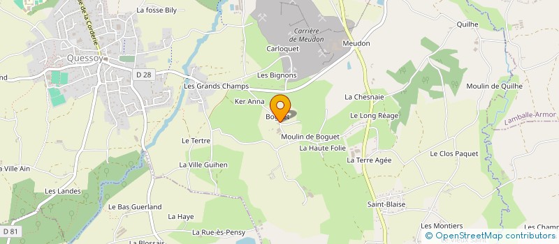 localisation de l'entreprise MADAME SOPHIE ROUILLE à QUESSOY