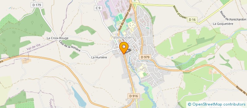 localisation de l'entreprise MADAME SOPHIE ROULAND à VIMOUTIERS