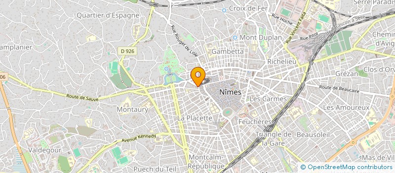 localisation de l'entreprise MADAME SOPHIE ROULLE  NIMES