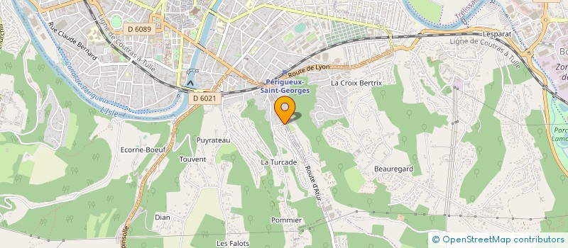 localisation de l'entreprise MADAME SOPHIE ROUMAGNE  SANILHAC