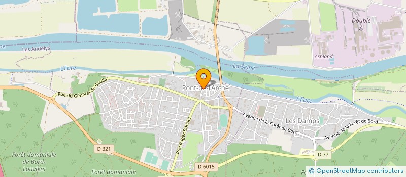 localisation de l'entreprise MADAME SOPHIE ROUSSEAU  PONT-DE-L'ARCHE