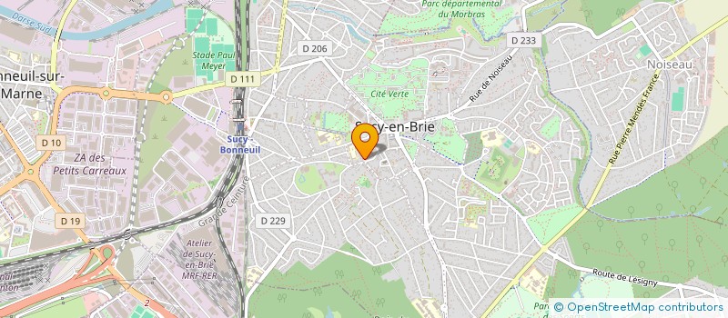 localisation de l'entreprise MADAME SOPHIE ROUSSEL à SUCY-EN-BRIE