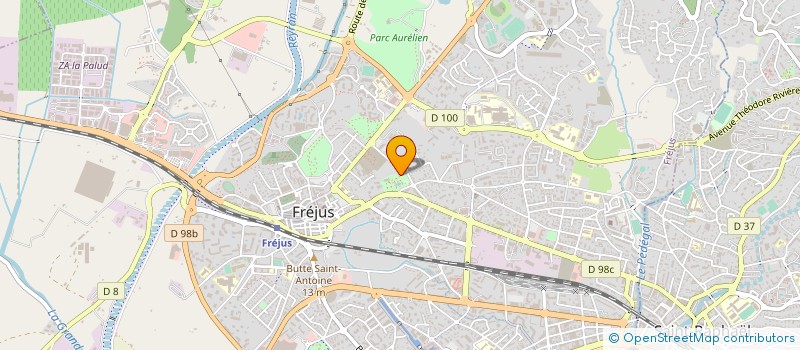 localisation de l'entreprise MADAME SOPHIE ROUVIER à FREJUS