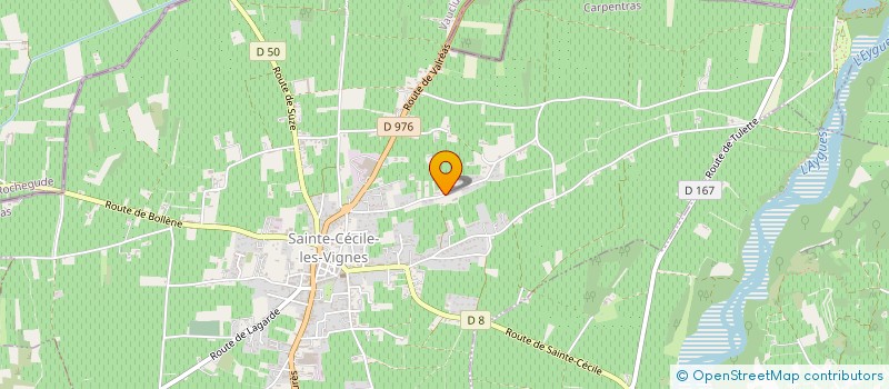 localisation de l'entreprise MADAME SOPHIE ROUVIERE  SAINTE-CECILE-LES-VIGNES