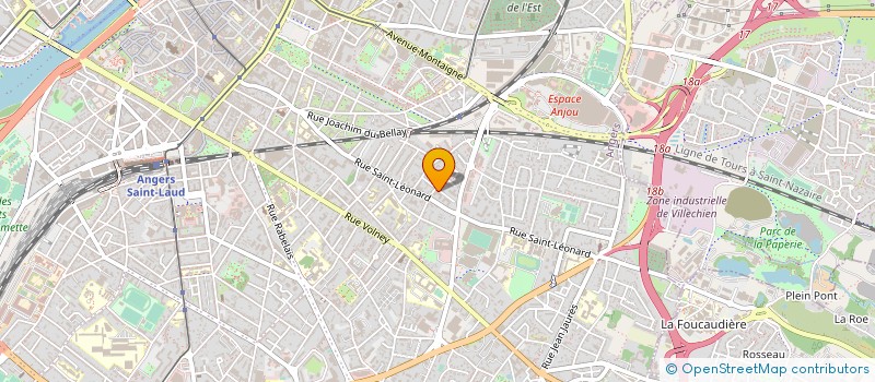 localisation de l'entreprise MADAME SOPHIE ROY  ANGERS