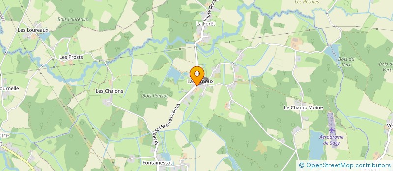 localisation de l'entreprise MADAME SOPHIE ROZAND  SAGY