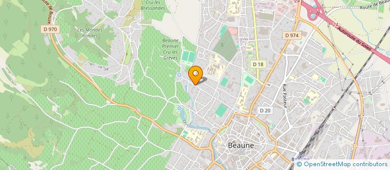 localisation de l'entreprise MADAME SOPHIE ROZELOT à BEAUNE