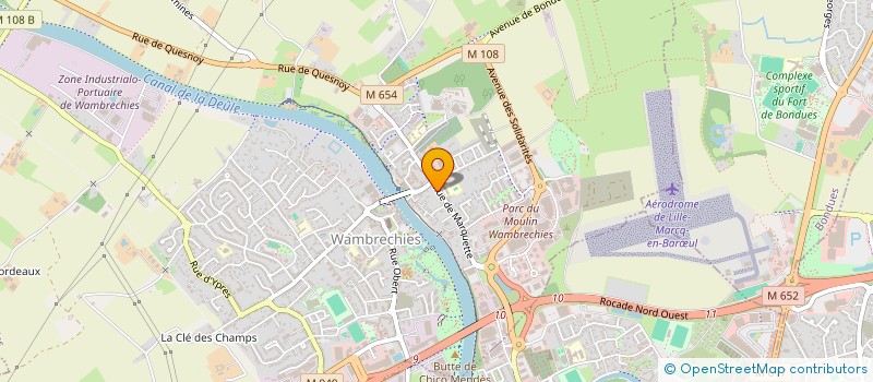 localisation de l'entreprise MADAME SOPHIE ROZO  WAMBRECHIES