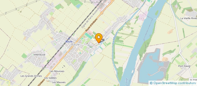 localisation de l'entreprise MADAME SOPHIE RUEL  BAULE