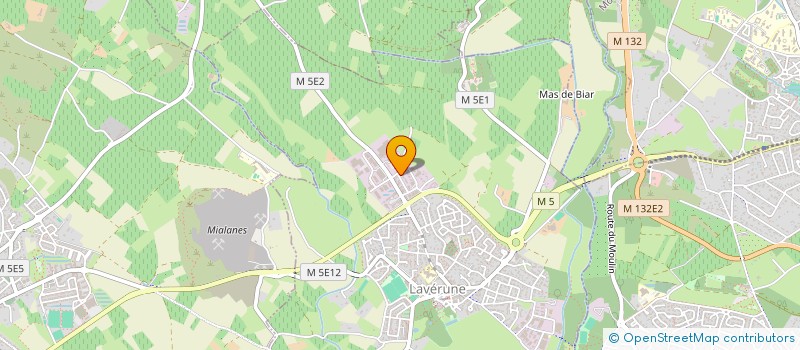 localisation de l'entreprise MADAME SOPHIE SAISON  LAVERUNE