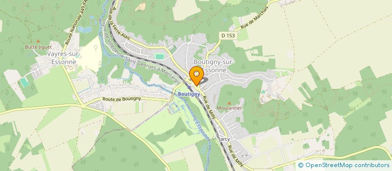localisation de l'entreprise MADAME SOPHIE SALIES à BOUTIGNY-SUR-ESSONNE