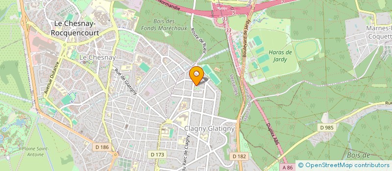 localisation de l'entreprise MADAME SOPHIE SALIN à VERSAILLES