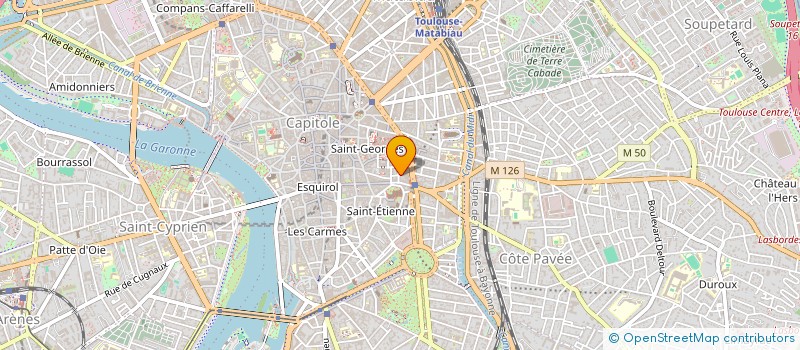 localisation de l'entreprise MADAME SOPHIE SALLES-CAZEAUX à TOULOUSE