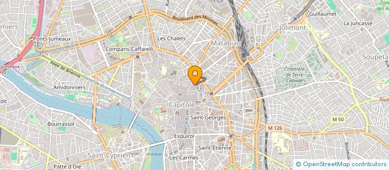 localisation de l'entreprise MADAME SOPHIE SAMARAN à TOULOUSE