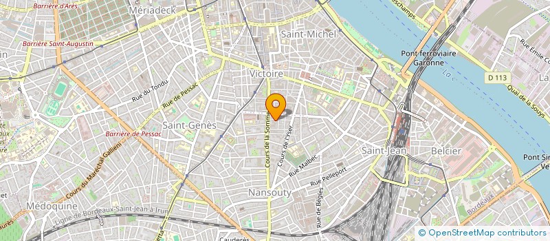 localisation de l'entreprise MADAME SOPHIE SAMARUT à BORDEAUX