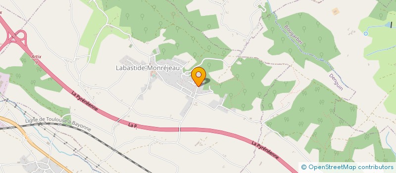 localisation de l'entreprise MADAME SOPHIE SAMSON  LABASTIDE-MONREJEAU