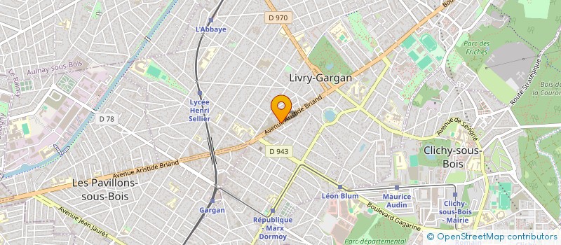 localisation de l'entreprise MADAME SOPHIE SARAGOSTI à LIVRY-GARGAN