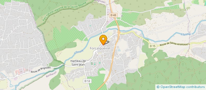 localisation de l'entreprise MADAME SOPHIE SARDO  FORCALQUEIRET