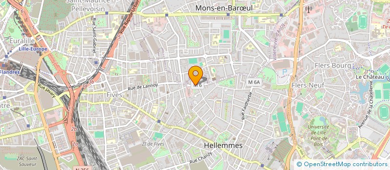 localisation de l'entreprise MADAME SOPHIE SARR à LILLE