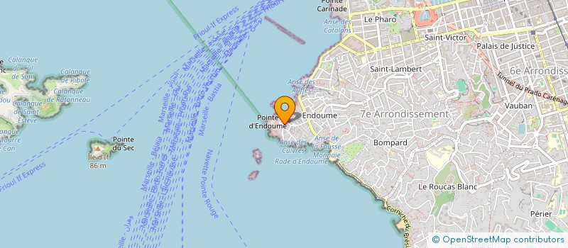 localisation de l'entreprise MADAME SOPHIE SARRADON à MARSEILLE 7