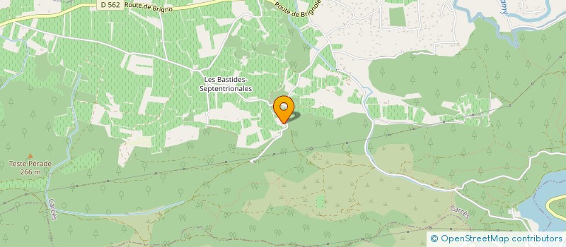 localisation de l'entreprise MADAME SOPHIE SATABIN  CARCES