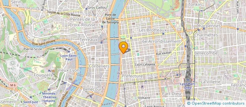 localisation de l'entreprise MADAME SOPHIE SAUGEOT  LYON