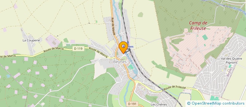 localisation de l'entreprise MADAME SOPHIE SAUTEUR  BEYNES