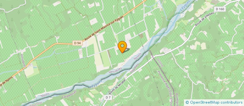 localisation de l'entreprise MADAME SOPHIE SAUZEA  VINSOBRES