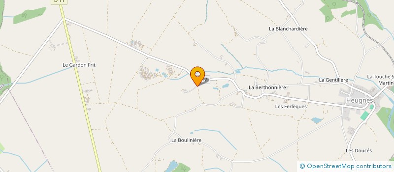 localisation de l'entreprise MADAME SOPHIE SAVARD à HEUGNES