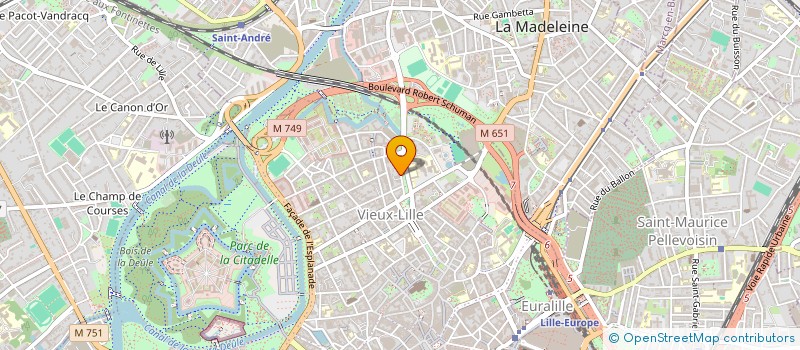 localisation de l'entreprise MADAME SOPHIE SCAMPINI à LILLE