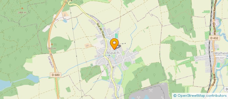 localisation de l'entreprise MADAME SOPHIE SCHAEDELIN  ASPACH